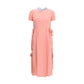 Multicolor Viscose Casual Dress