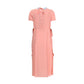 Multicolor Viscose Casual Dress