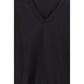Black Cotton Long Sleeve T-Shirt