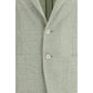 Bicolor Linen Blazer