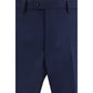 Blue Wool Two-Piece Suit