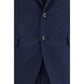 Blue Wool Two-Piece Suit