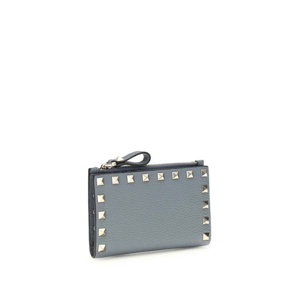 Blue Calf Leather Bos Taurus Wallet