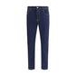 Blue Cotton Jeans Denim