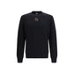 Black Fleece Wool Sweatshirt