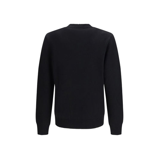 Black Fleece Wool Sweatshirt