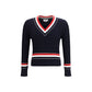 Blue Cotton Sweatshirt