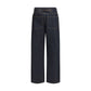 Blue Cotton Relaxed Fit Jeans