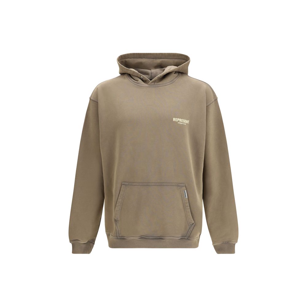 Brown Cotton Sweatshirt