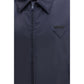 Blue Nylon Shell Jacket