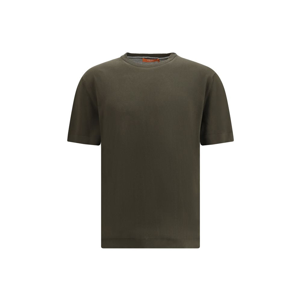 Bicolor Cotton T-Shirt