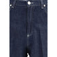 Blue Cotton Jeans Denim