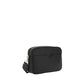 Black Cotton Shoulder Bag