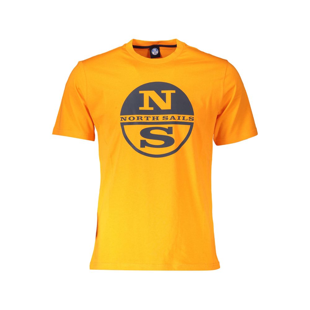 Arancione Cotton Men's T-Shirt