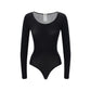 Black Polyamide Bodysuit