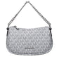 Gray Fabric Handbag
