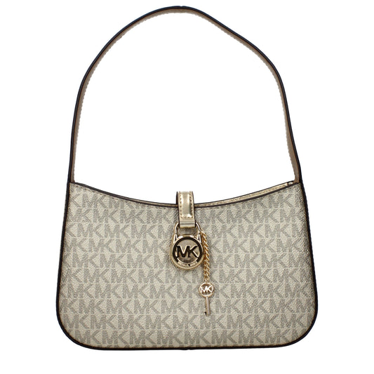 Gold Fabric Handbag