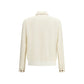 White Silk Shell Jacket