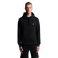 Black Cotton Hoodie
