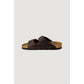 Brown Leather Slippers