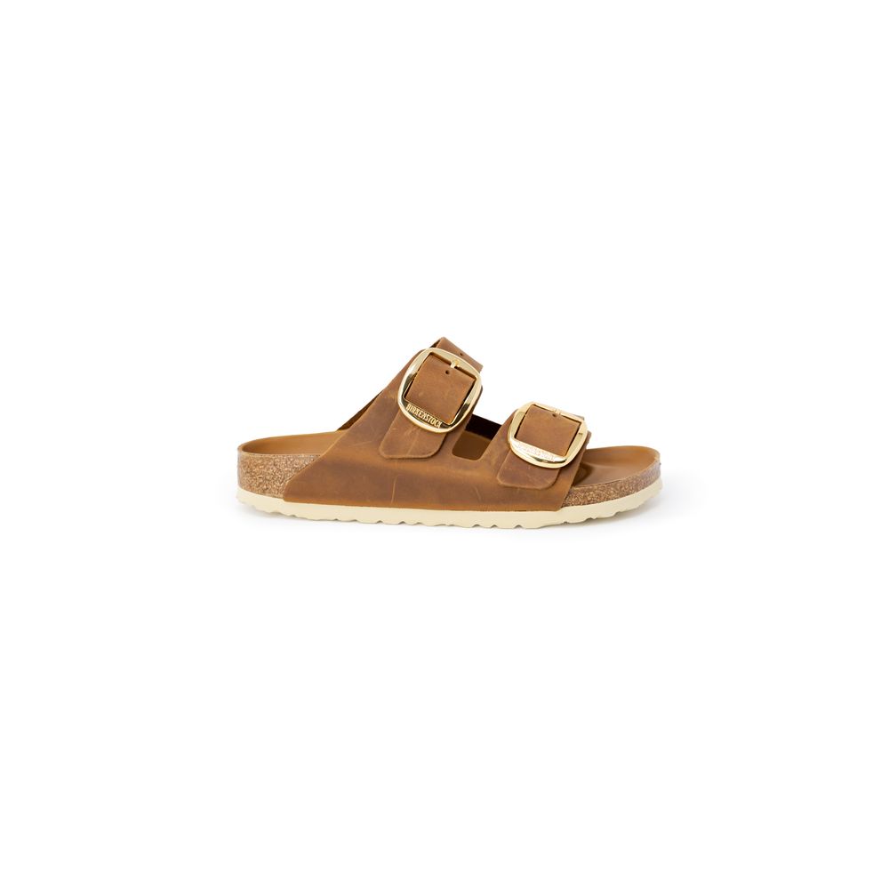 Brown Leather Slippers
