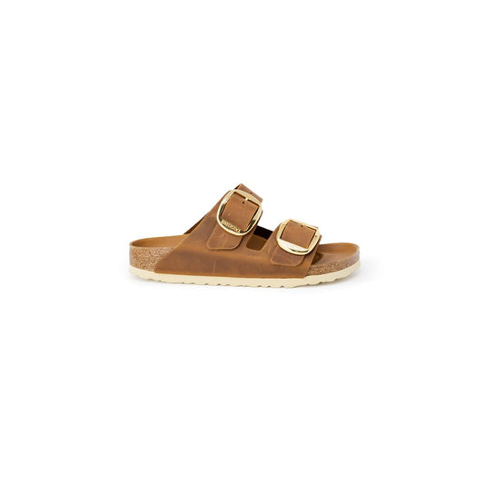 Brown Leather Slippers