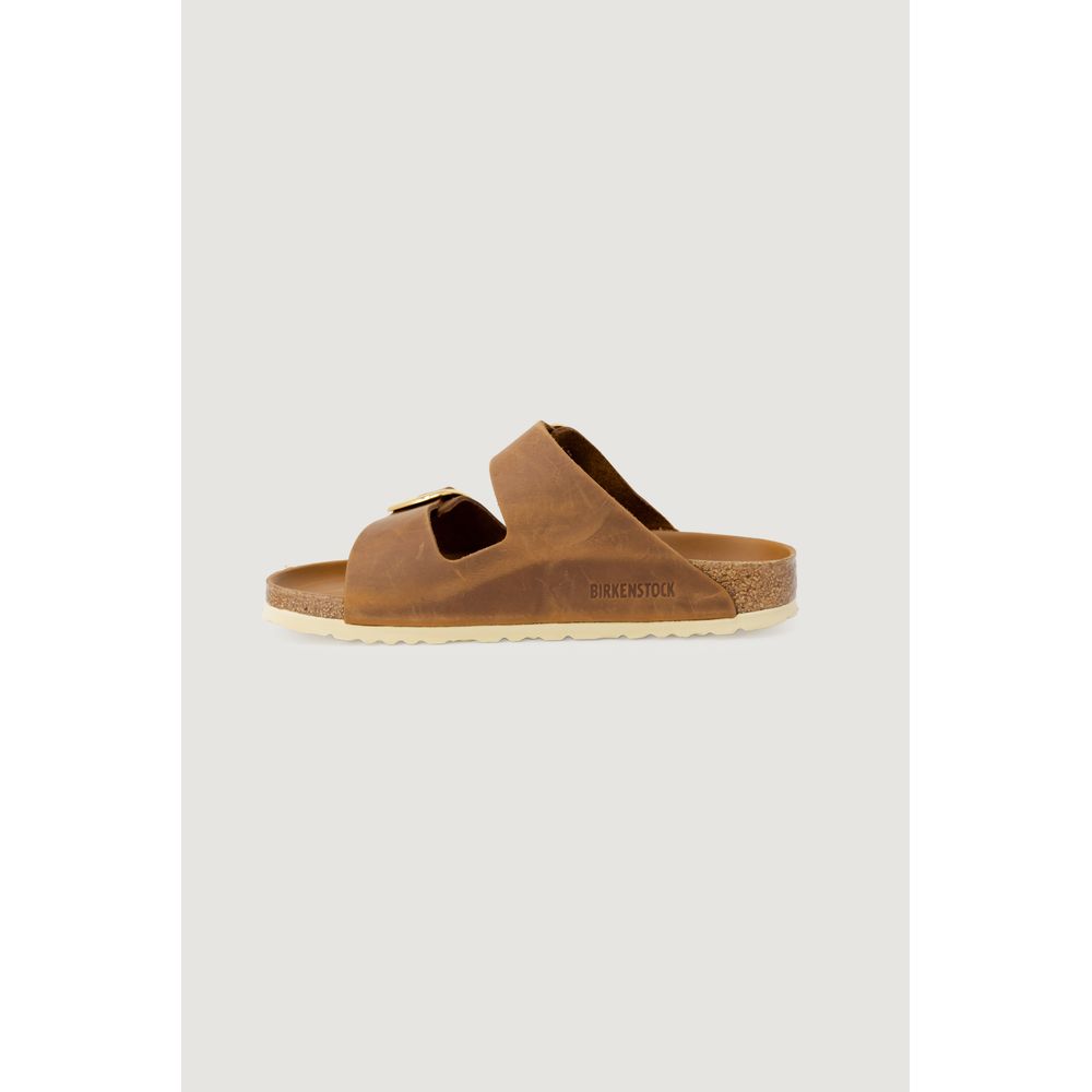 Brown Leather Slippers