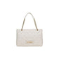 Beige Polyethylene Handbag