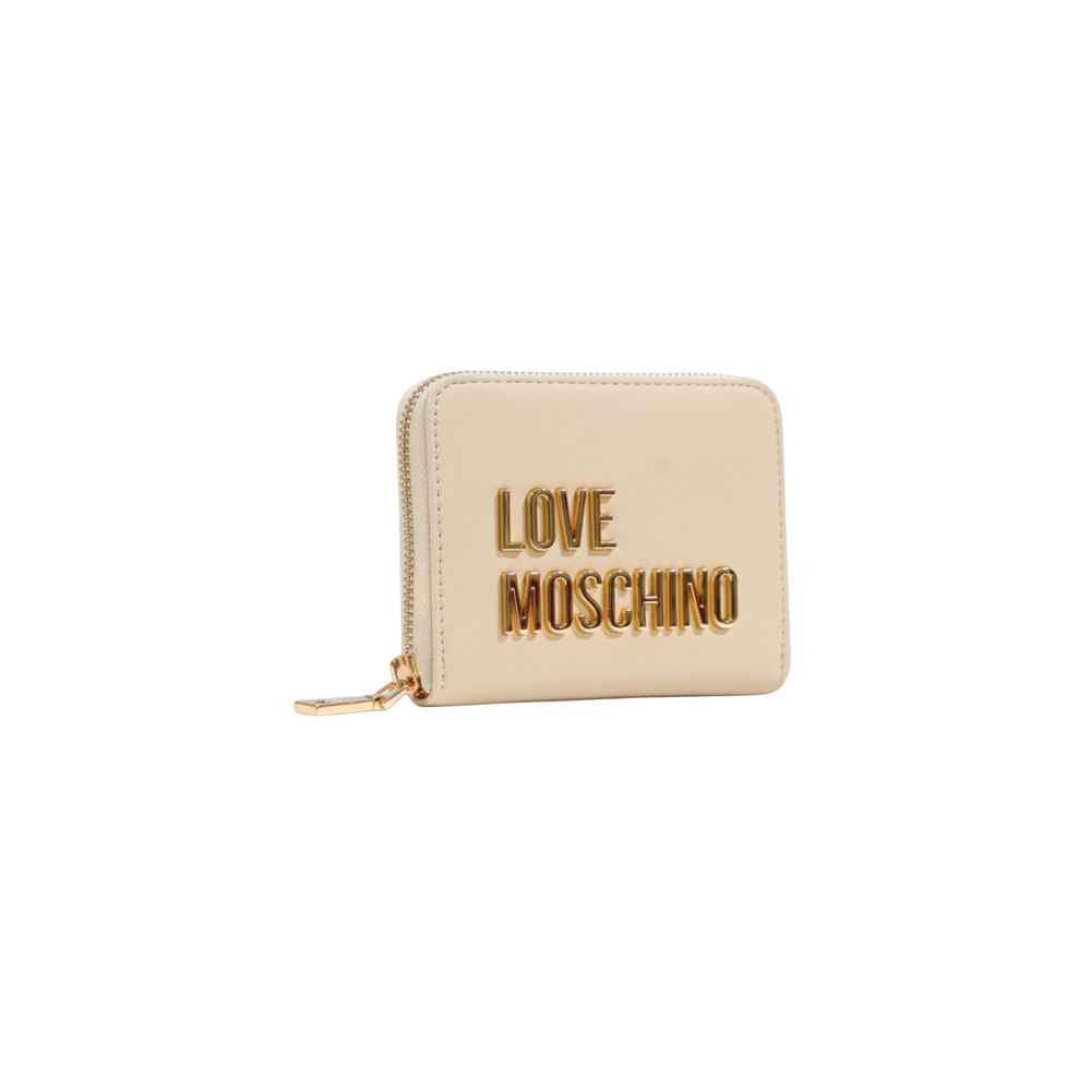 Beige Polyethylene Wallet