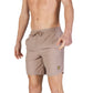 Beige Nylon Swim Shorts