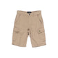 Beige Cotton Bermuda Shorts