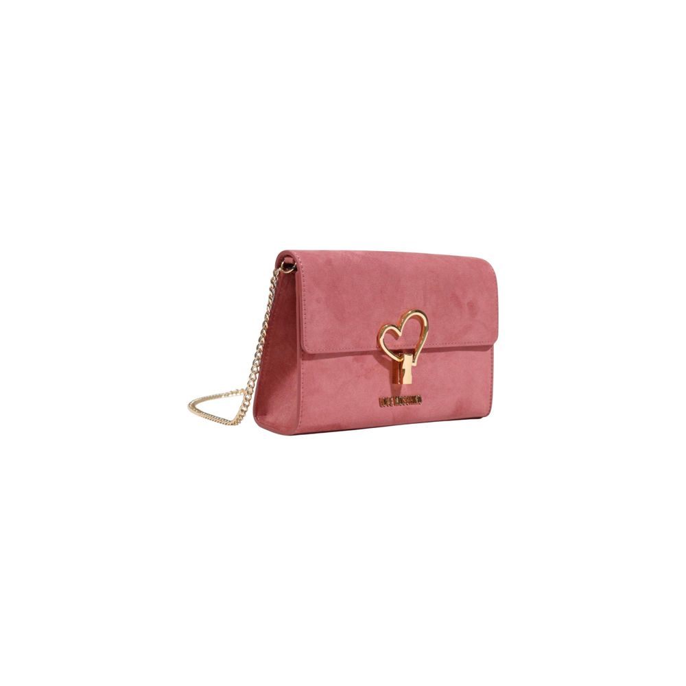 Pink Polyethylene Handbag