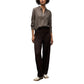 Brown Viscose Blouse