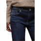 Blue Cotton Mom Jeans