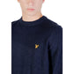 Blue Nylon Sweatshirt
