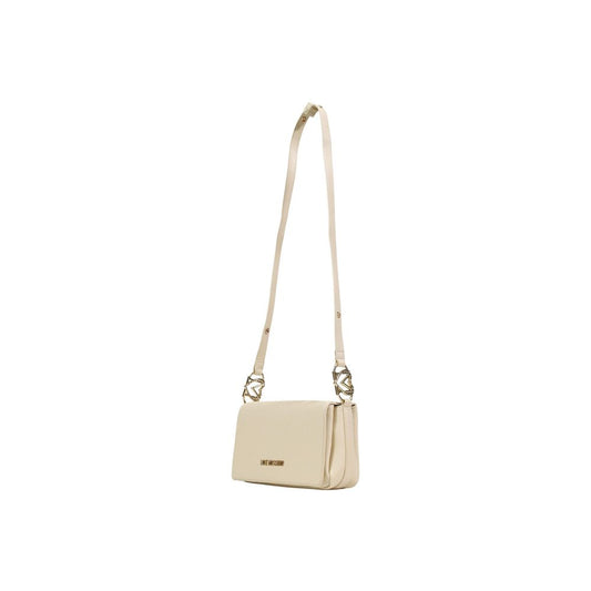 Beige Polyethylene Handbag