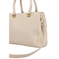Beige Polyethylene Handbag