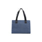 Blue Cotton Handbag