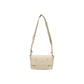 Cream Polyethylene Handbag
