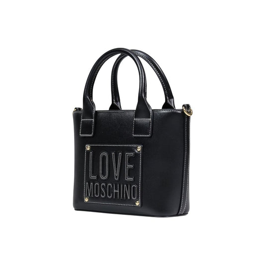 Black Polyethylene Handbag