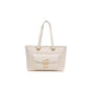 Beige Polyethylene Handbag