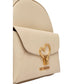 Beige Polyethylene Backpack