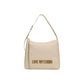 Beige Polyethylene Handbag