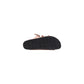 Multicolor Leather Flat Sandals