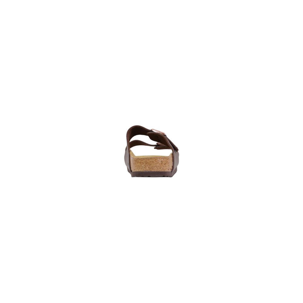 Brown Synthetic Flat Sandals