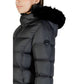 Black Polyester Coat