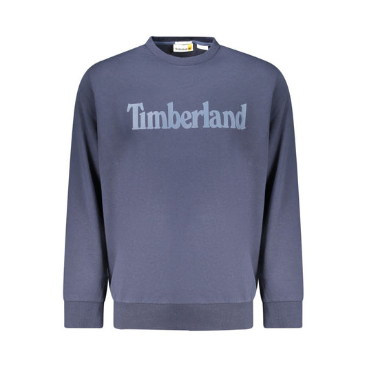 Blue Cotton Men's Sweatshirt