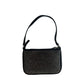 Purple PU Women Shoulder Bag