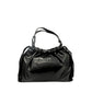 Black PU Women Shoulder Bag