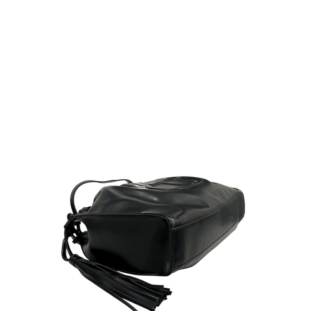 Black PU Women Shoulder Bag
